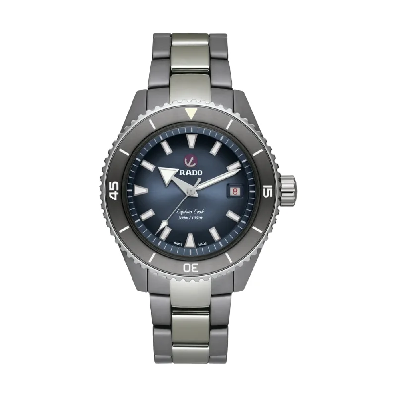 men's field watches with nylon straps -Captain Cook High-Tech Ceramic Diver Blue Dial men's field watches with nylon straps -Captain Cook High-Tech Ceramic Diver Blue Dial