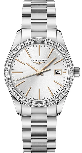 women's Longines with BGW9 SuperLuminova display function -Longines Conquest Classic Ladies women's Longines with BGW9 SuperLuminova display function -Longines Conquest Classic Ladies
