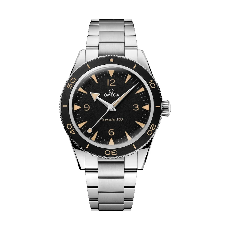 midcentury-modern dress-Seamaster 300 Co-Axial Master Chronometer 41mm - Black on Bracelet midcentury-modern dress-Seamaster 300 Co-Axial Master Chronometer 41mm - Black on Bracelet