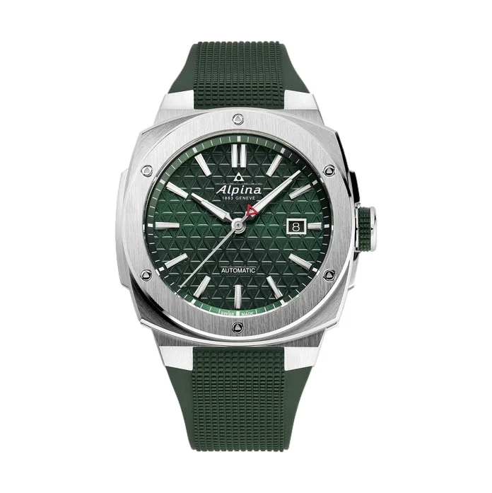 men's pilot watches with kinetic design -ALPINER EXTREME AUTOMATIC GREEN DIAL