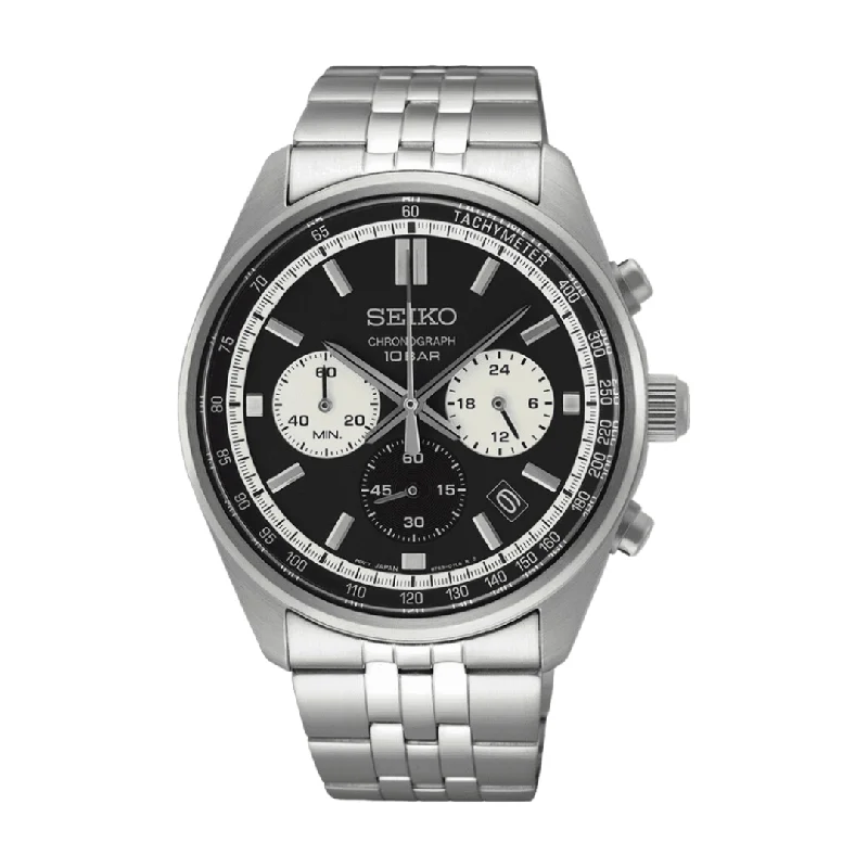 men's digital watches with spring drive style design -SEIKO CHRONOGRAPH SSB429P1 QUARTZ MEN WATCH