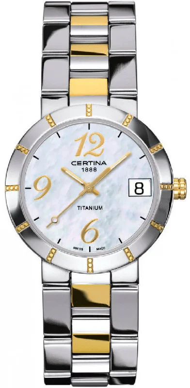 women's Certina with dual time function -Certina Watch DS Stella Quartz