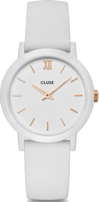 women's mechanical watches with chime display function -Cluse Minuit Nylon White Rose Gold D women's mechanical watches with chime display function -Cluse Minuit Nylon White Rose Gold D