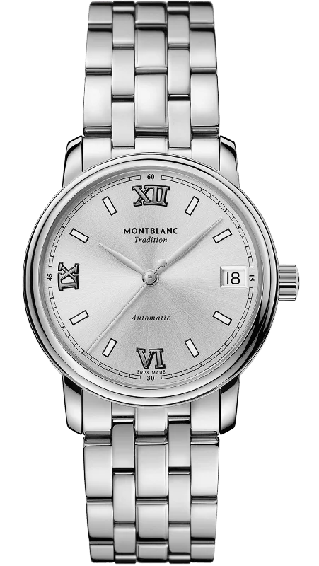 women's mechanical watches with solar display function -Montblanc Tradition Automatic