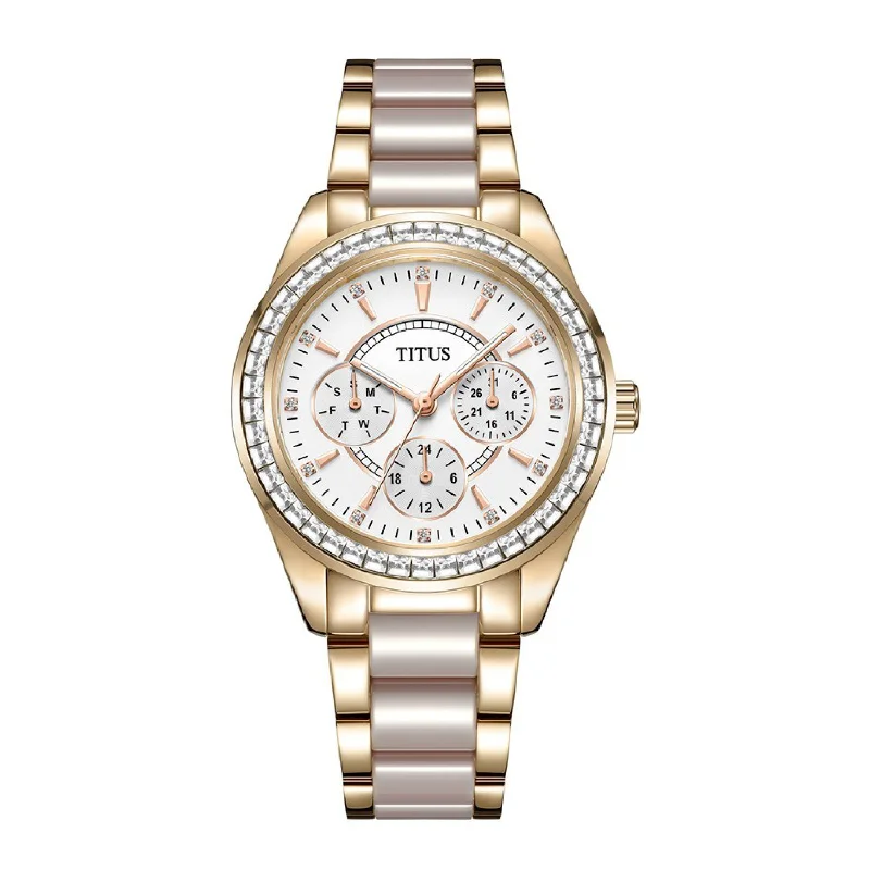 women's mechanical watches with durable design -SOLVIL ET TITUS PERSE W06-02108-010 MULTI-FUNCTION QUARTZ WOMEN WATCH women's mechanical watches with durable design -SOLVIL ET TITUS PERSE W06-02108-010 MULTI-FUNCTION QUARTZ WOMEN WATCH