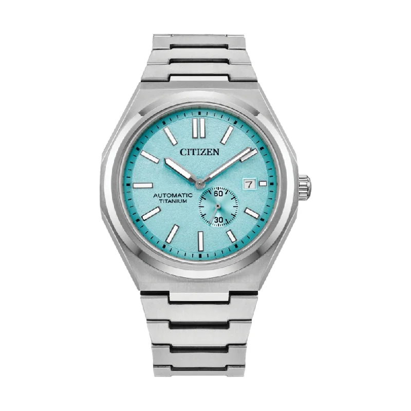 men's digital watches with interchangeable style straps -Forza Mechanical Super Titanium Light Blue men's digital watches with interchangeable style straps -Forza Mechanical Super Titanium Light Blue