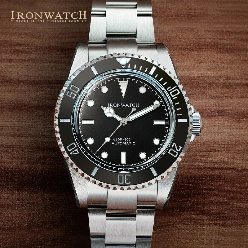 men's dive watches with 12-hour display -Ironwatch 14060 Vintage Sub Diver Watch