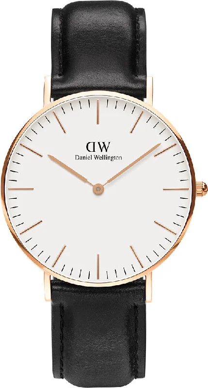 women's mechanical watches with BGW9 SuperLuminova display -Daniel Wellington Watch Classic Sheffield 36mm