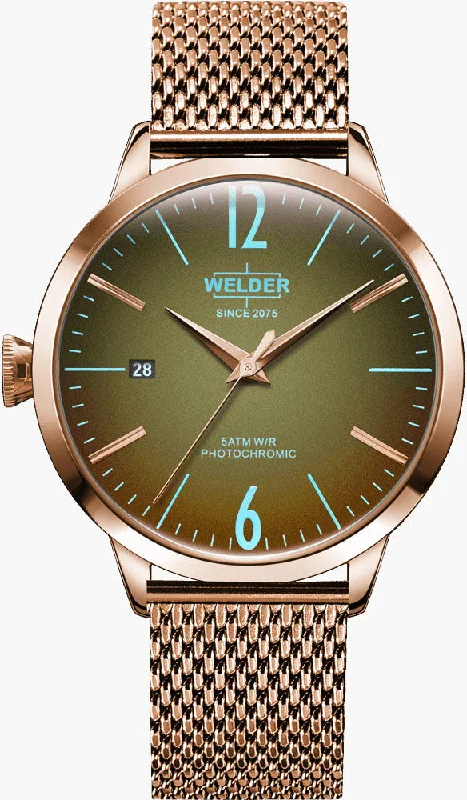 women's mechanical watches with perpetual calendar design -Welder Watch Moody
