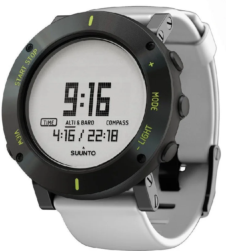 Mens Smart Watches Sleep Stage Tracking-Suunto Watch Core Crush White