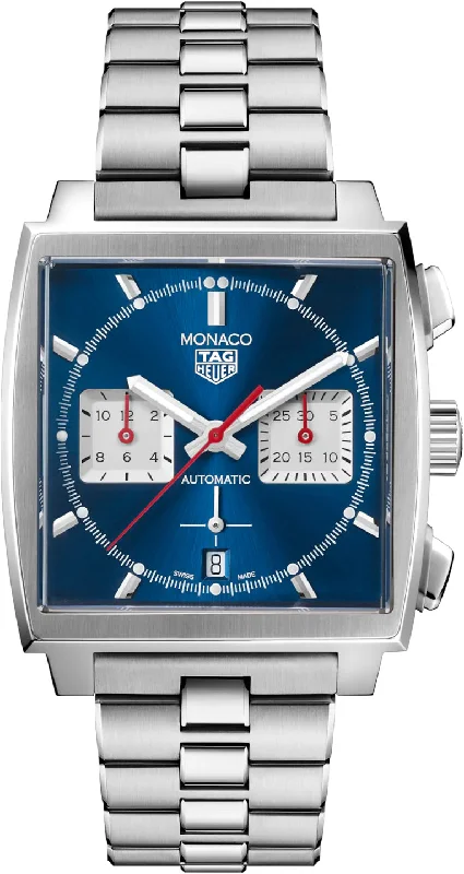 men's mechanical watches with 24-hour design -TAG Heuer Monaco Heuer 02 Automatic