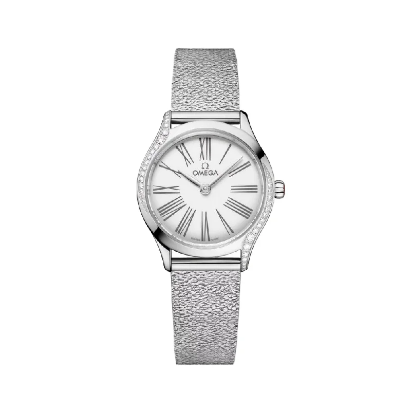 men's GMT watches with flyback function -De Ville Mini Trésor Diamonds Quartz 26mm - White on Bracelet men's GMT watches with flyback function -De Ville Mini Trésor Diamonds Quartz 26mm - White on Bracelet