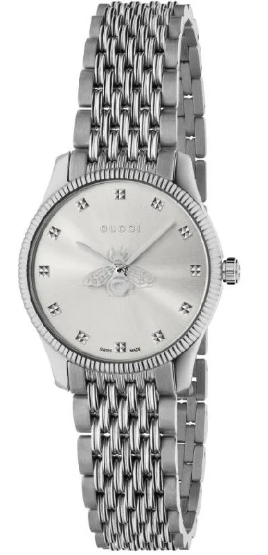 women's mechanical watches with curved design -Gucci G-Timeless
