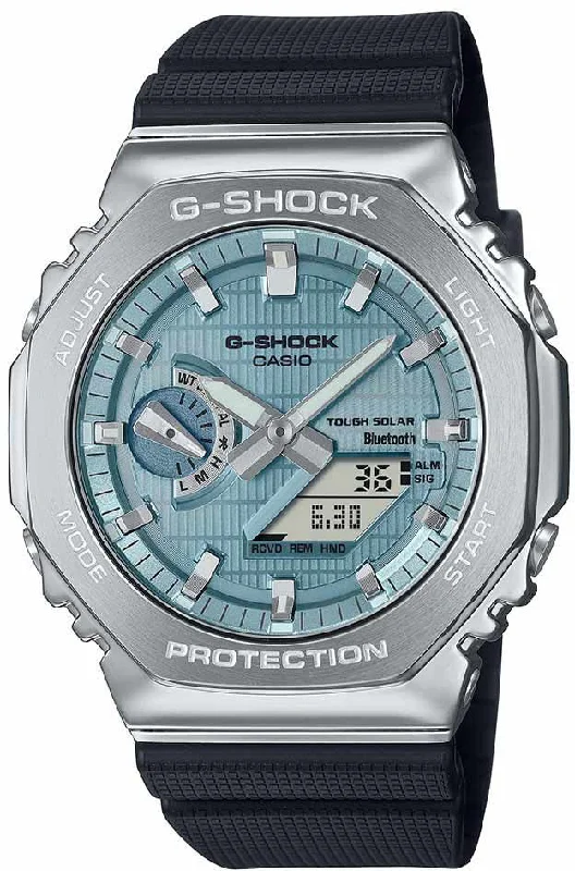 men's mechanical watches with automatic display -G-Shock 2100 Metal