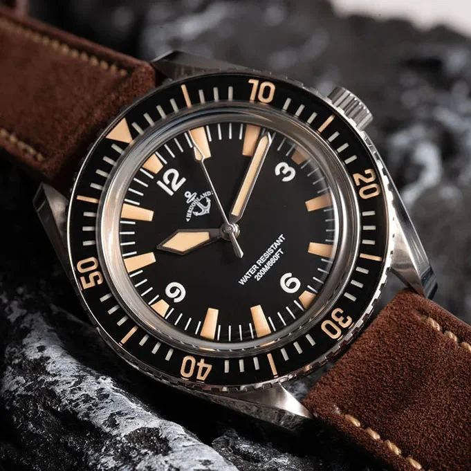 men's dive watches with vintage design -Hruodland Retro Sharkmaster 300 Automatic Watch