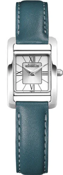 women's mechanical watches with date magnifier design -Herbelin Veme Avenue
