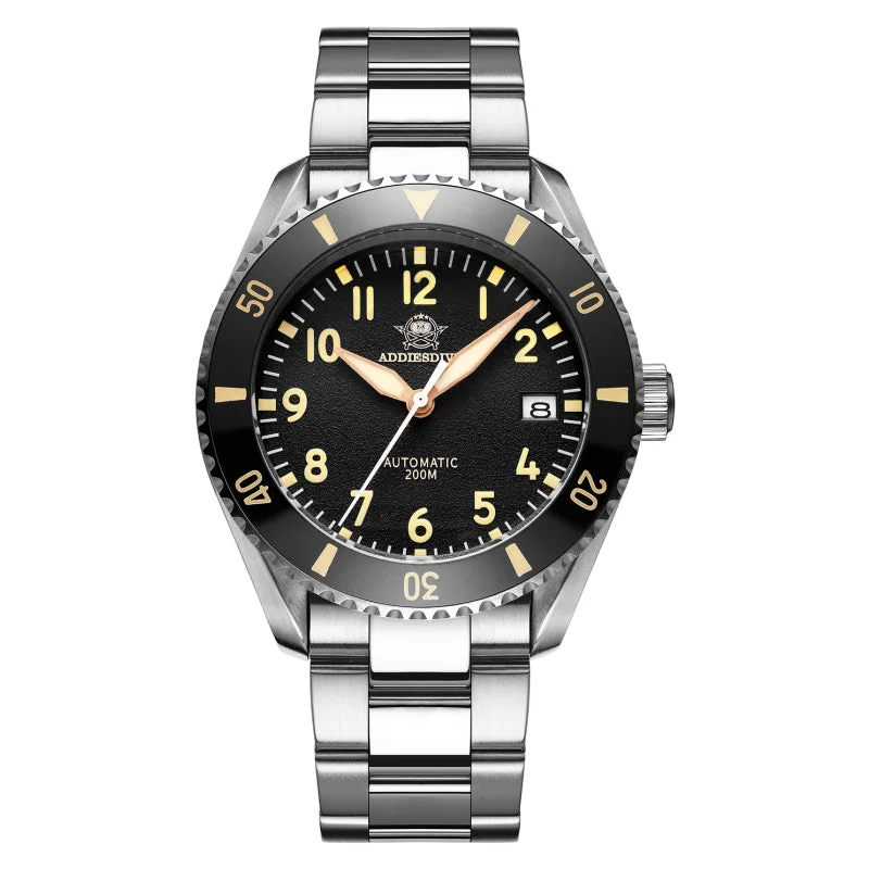 men's Swiss made dive watches -Addiesdive 40mm Dive Watch Automatic Watch