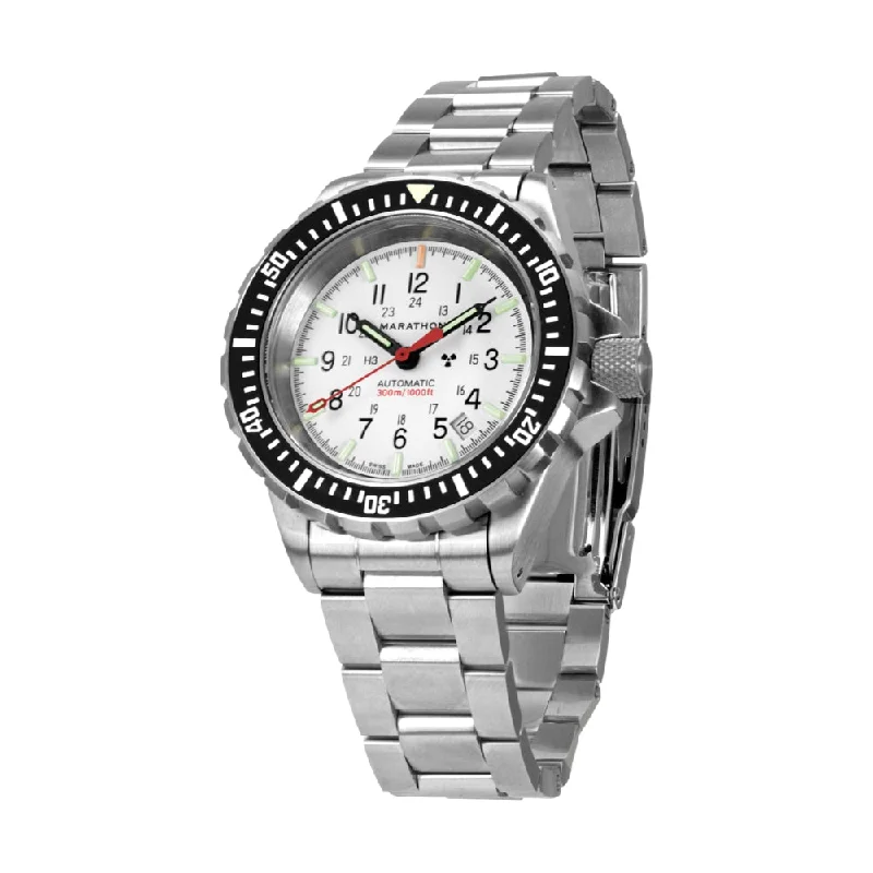 men's dive watches with triple time zone style -Arctic Edition Large Diver's Automatic (GSAR) - 41mm