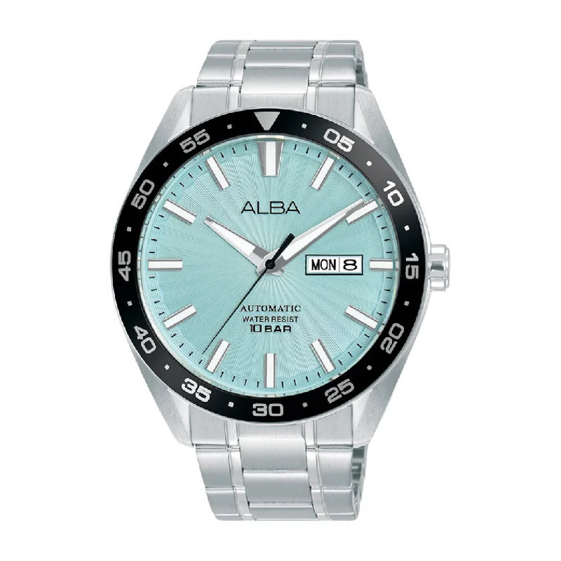 men's Seiko for sailing -ALBA A3B005X MECHANICAL STAINLESS STEEL MEN WATCH