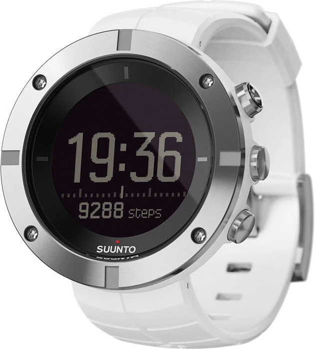 Smart Watches for Mens Calendar Reminders-Suunto Watch Kailash Silver GPS