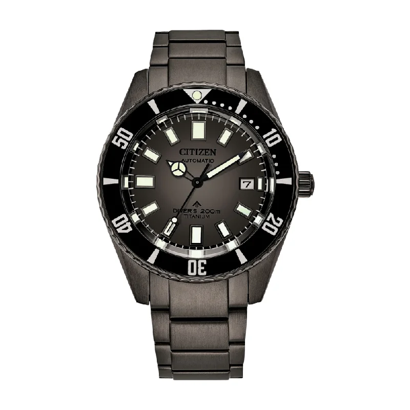 men's dive watches with cyclops lens -CITIZEN NB6025-59H PROMASTER DIVE AUTOMATIC STAINLESS STEEL MEN WATCH
