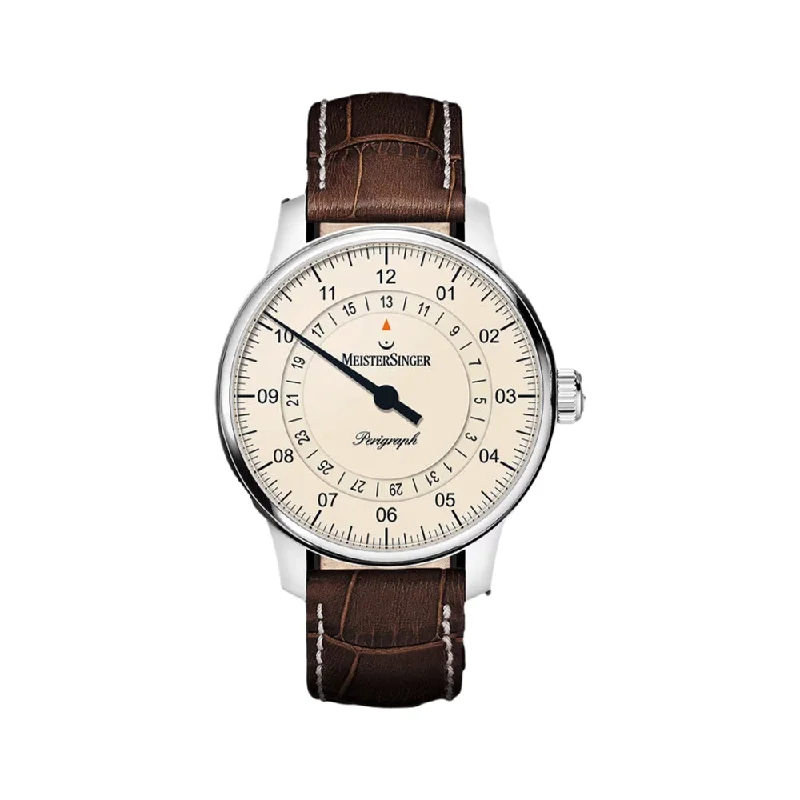 men's waterproof dive watches -Perigraph Ivory Dial, 38 mm
