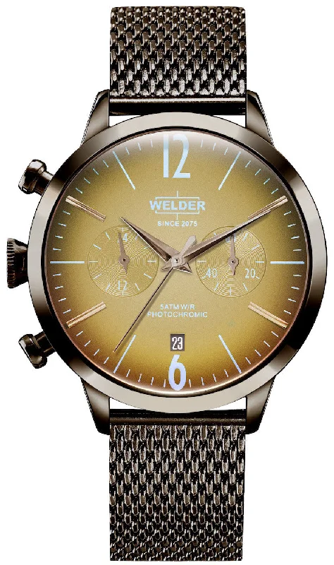 women's mechanical watches with tool-free strap change style -Welder Watch Moody K55 Chrono Mono Time Ladies