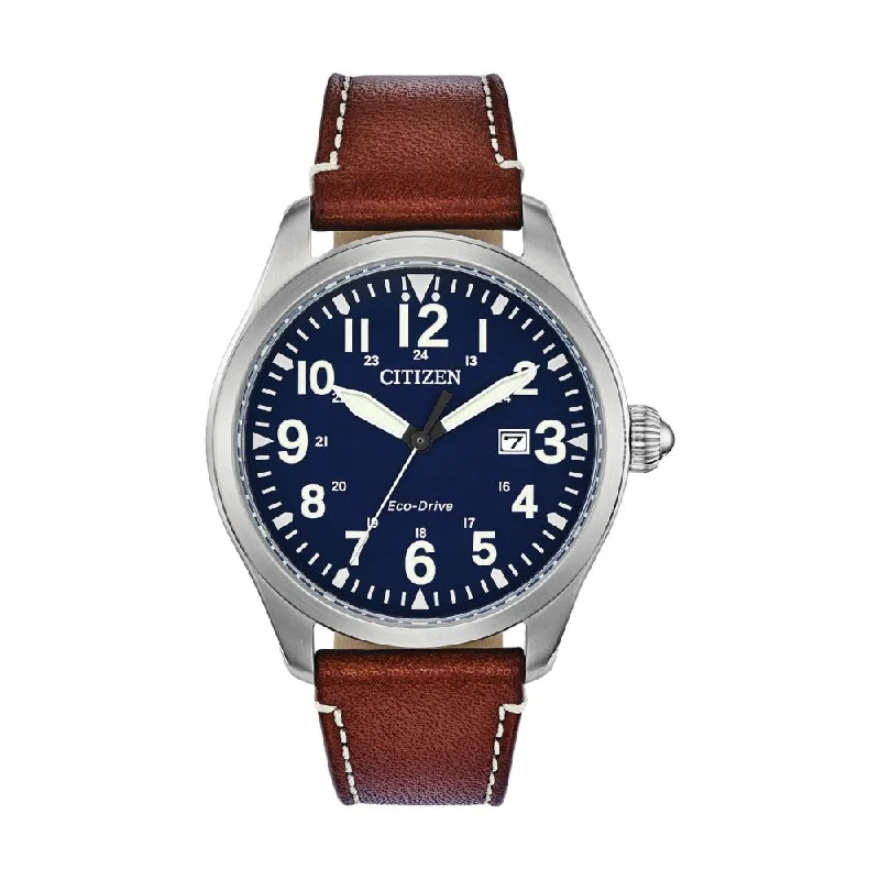men's digital watches with double-domed style design -CHANDLER BLUE DIAL