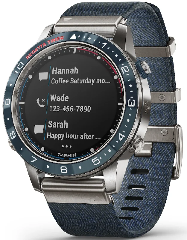 Mens Smart Watches Moon Phase Display-Garmin MARQ Watch Captain GPS Smartwatch D Mens Smart Watches Moon Phase Display-Garmin MARQ Watch Captain GPS Smartwatch D