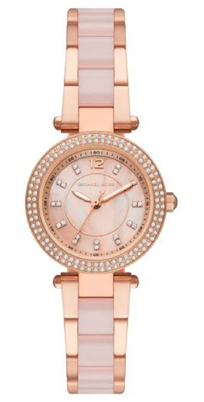 women's Michael Kors double-domed watches -Michael Kors Watch Parker Ladies