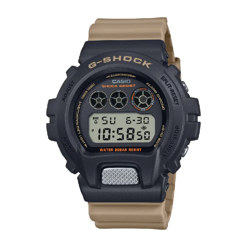 men's Cartier with flyback function -CASIO G-SHOCK DW-6900TU-1A5DR DIGITAL TWO-TONE COLOR WATCH men's Cartier with flyback function -CASIO G-SHOCK DW-6900TU-1A5DR DIGITAL TWO-TONE COLOR WATCH