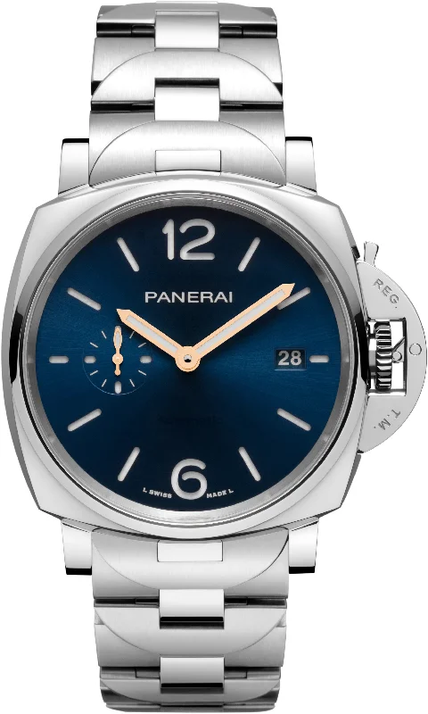 men's mechanical watches with hand-wound display function -Panerai Luminor Due