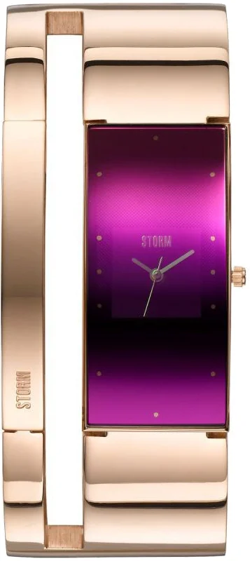 women's Storm spring drive watches -Storm Watch Alvara RG Purple