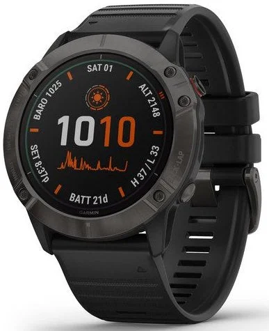 Smart Watches for Mens Stress Monitoring-Garmin Fenix 6X Pro Solar Carbon Grey DLC D Smart Watches for Mens Stress Monitoring-Garmin Fenix 6X Pro Solar Carbon Grey DLC D