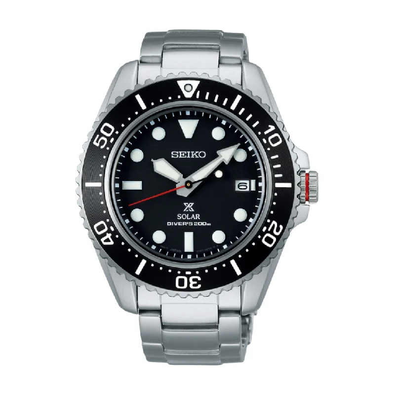 men's dive watches with manual winding -SEIKO PROSPEX SNE589P1 COMPACT SOLAR DIVER MEN WATCH