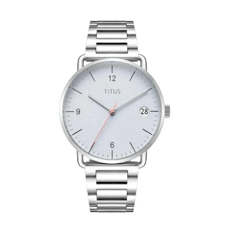 women's mechanical watches for outdoor adventures -SOLVIL ET TITUS NORDIC TALE W06-03107-002 3 HANDS DATE QUARTZ WOMEN WATCH