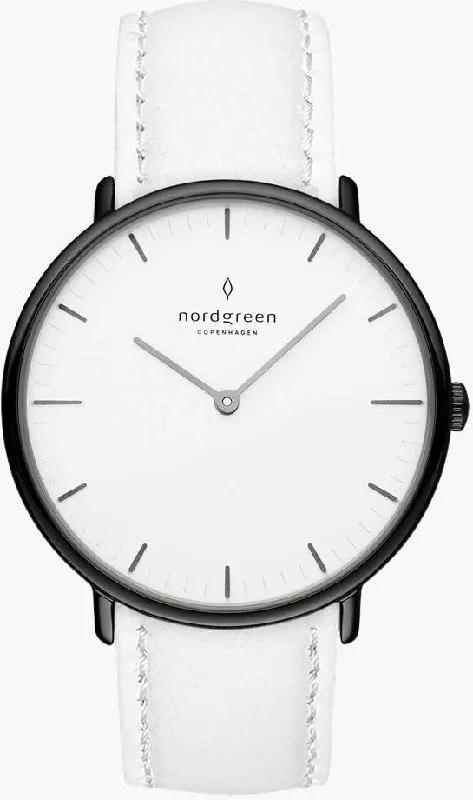 women's mechanical watches with monogram engraving design -Nordgreen Native