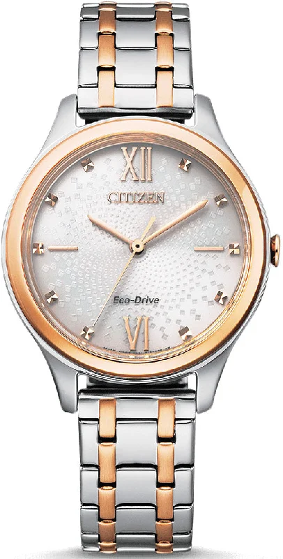 women's Citizen with quick-release straps -Citizen Bracelet Eco Drive Ladies
