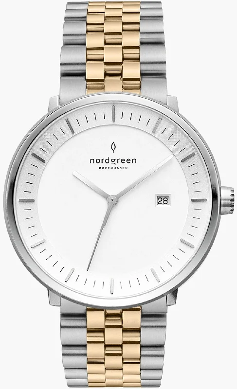 women's mechanical watches with vintage style design -Nordgreen Philosopher Ladies