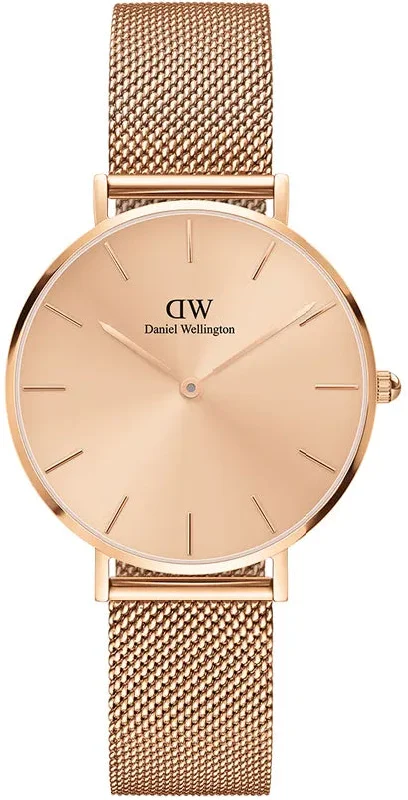 women's mechanical watches with day-night design -Daniel Wellington Watch Petite Unitone 32 Rose Gold