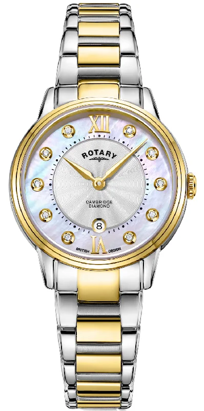 women's Rotary backlight watches -Rotary Cambridge Diamond Ladies