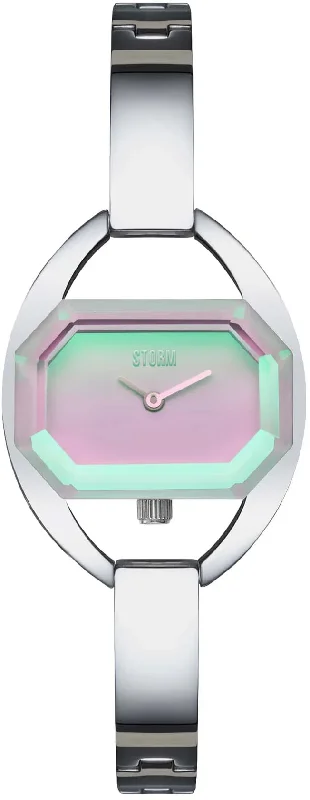 women's Storm double-domed watches -Storm Tulisa Lazer Pink