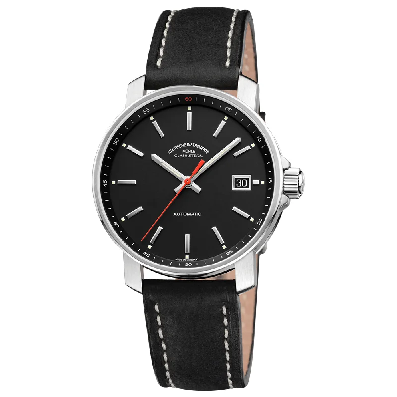 men's digital watches for everyday wear -29er Black Dial Leather Strap