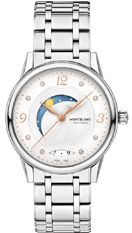 women's mechanical watches with spring drive design -Montblanc Watch Boheme Day Night