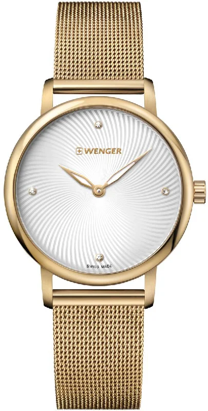 women's mechanical watches with leap year design -Wenger Watch Urban Donnissima Ladies D