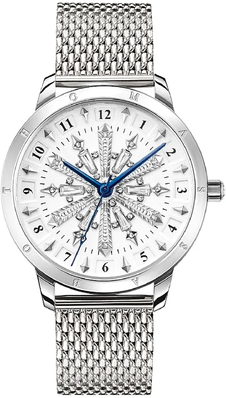Thomas Sabo Snowflakes 3D Optics White Silver Ladies
