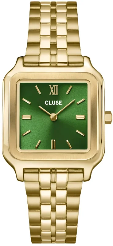 women's mechanical watches with monogram engraving design -Cluse Gracieuse Petite