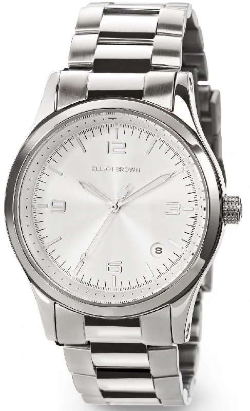 women's mechanical watches with leap year design -Elliot Brown Watch Kimmeridge Ladies