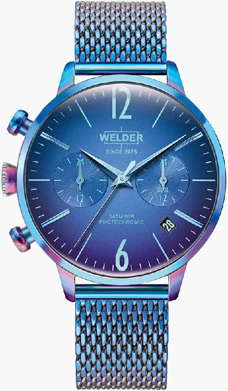 women's mechanical watches with vintage style -Welder Watch Moody Dual Time