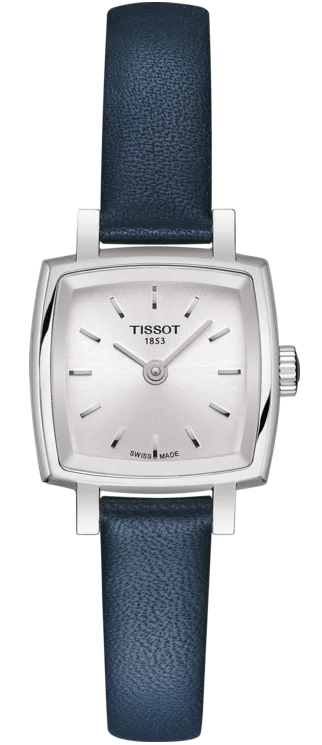 women's Tissot with silicone straps -Tissot Watch Lovely Square